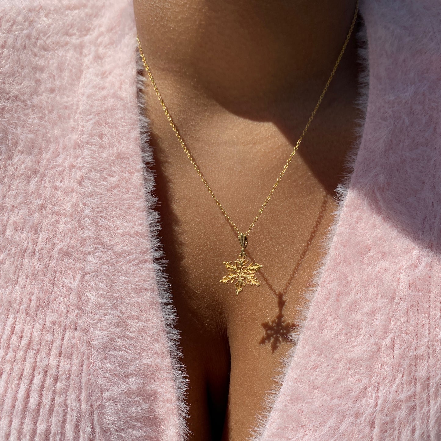Soho Ski Club X The M Jewelers Snowflake Necklace