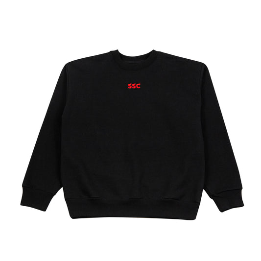 SSC Black Crewneck Sweater