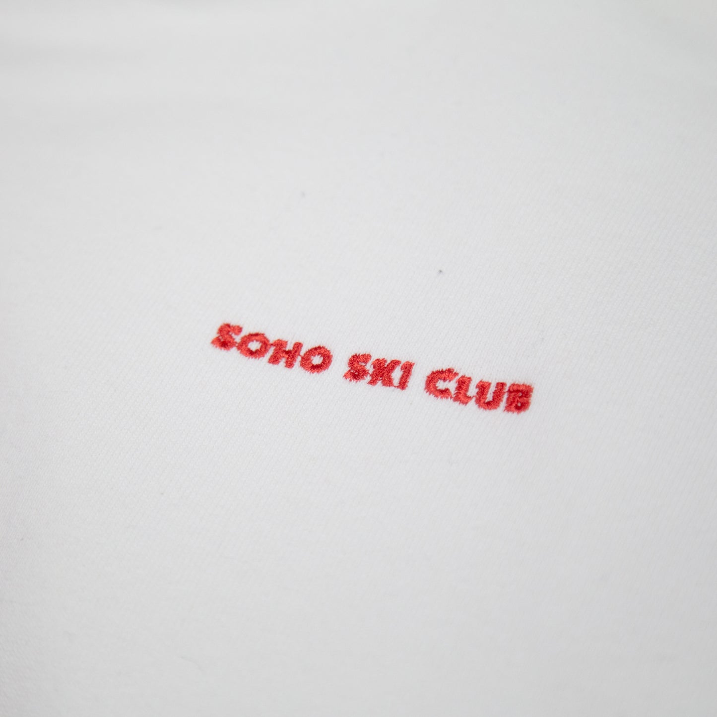 Soho Ski Club Hoodie White